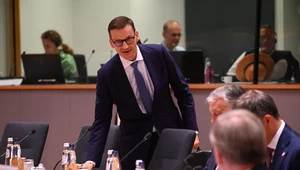 Premier Mateusz Morawiecki podczas szczytu Rady Europejskiej 