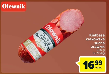 Olewnik Kiełbasa krakowska sucha staropolska 320 g