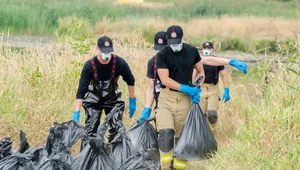 Strażacy wyłowili z Odry i Neru już 100 ton martwych ryb