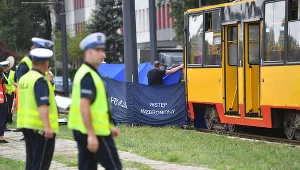 Miejsce śmiertelnego wypadku na ulicy Jagiellońskiej na Pradze-Północ w Warszawie