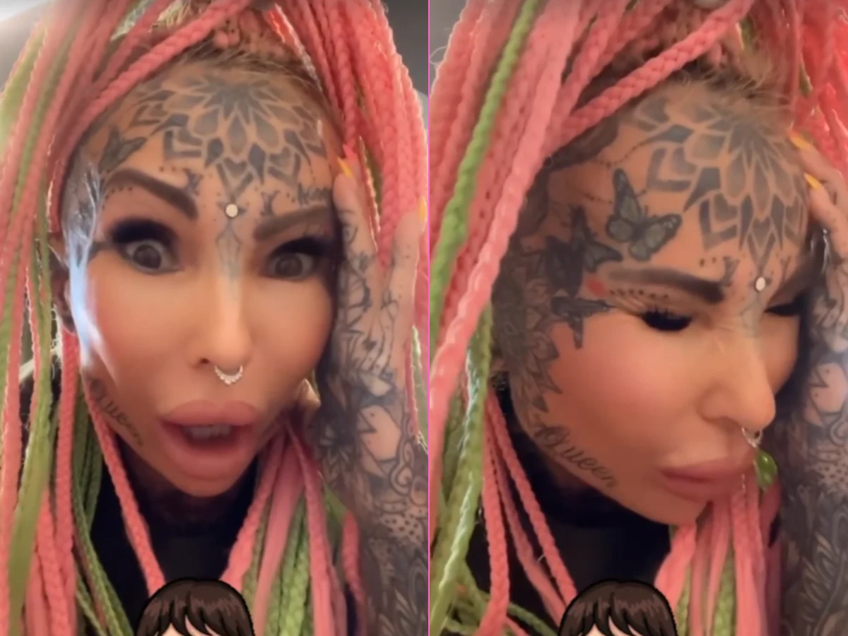 Adrianna Eisenbach poprawia tatuaż na stopie. Relacjonuje ból na Instagramie Adrianna Eisenbach poprawia tatuaż na stopie. Relacjonuje ból na Instagramie