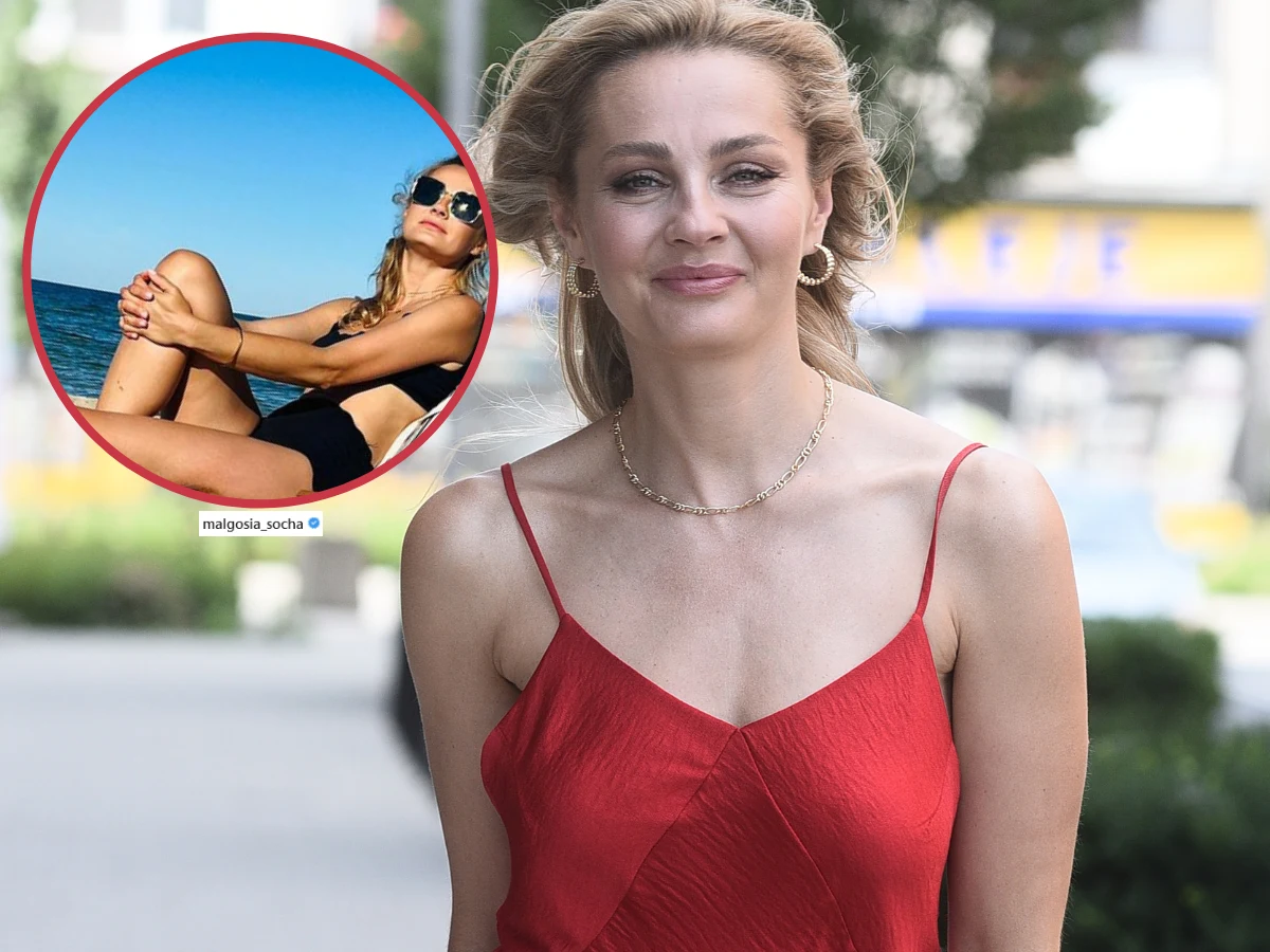 Małgorzata Socha na Instagramie pochwaliła się zdjęciem w stroju kąpielowym @malgosia_socha/ Małgorzata Socha na Instagramie pochwaliła się zdjęciem w stroju kąpielowym @malgosia_socha/