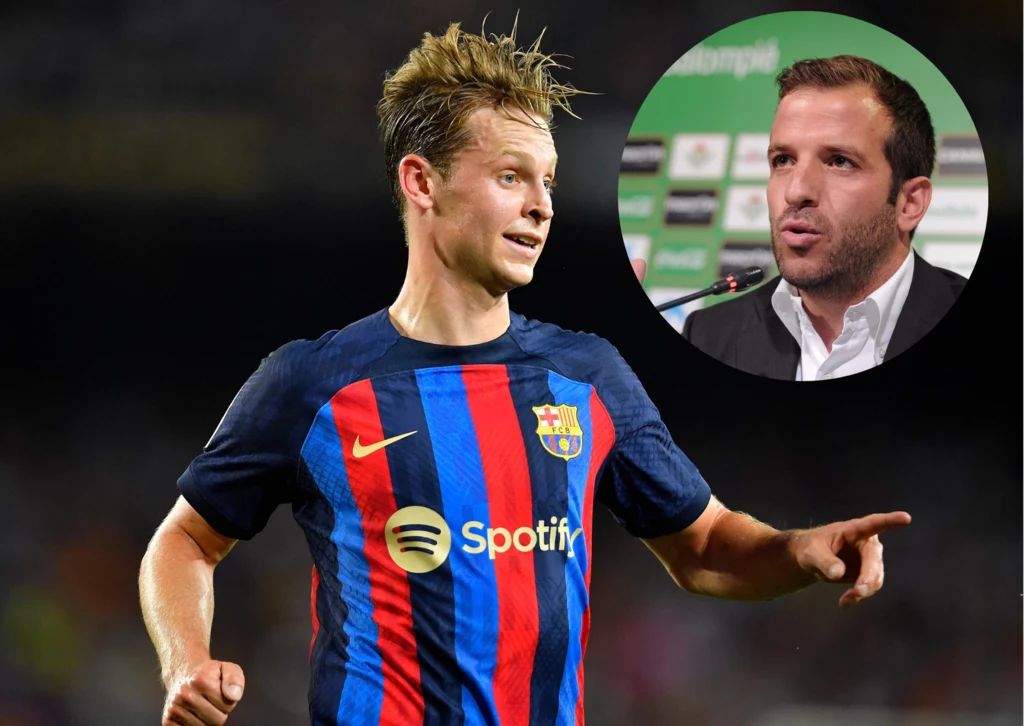 Rafael van der Vaart ostro krytykuje władze Barcelony za zachowanie względem Frenkiego de Jonga Rafael van der Vaart ostro krytykuje władze Barcelony za zachowanie względem Frenkiego de Jonga