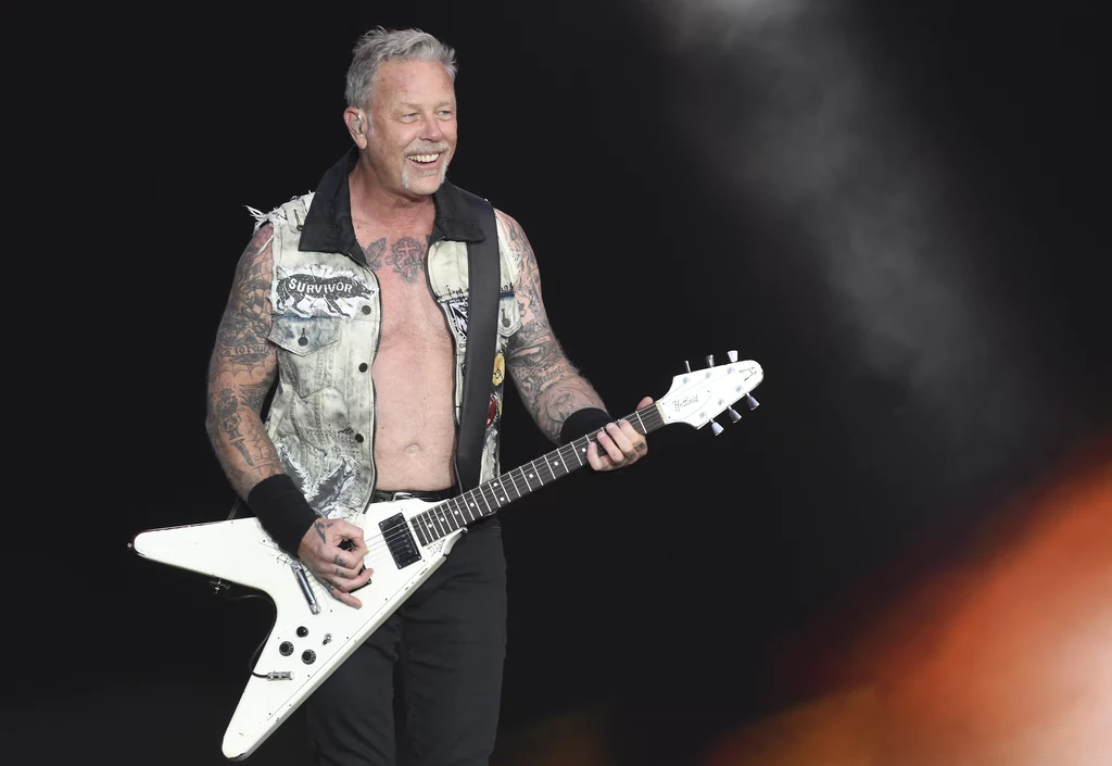 James Hetfield jest liderem zespołu Metallica