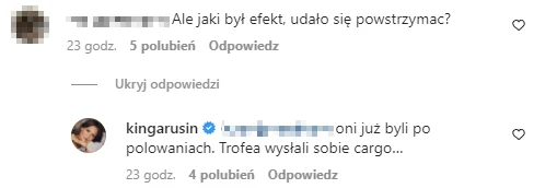 Kinga Rusin Instagram