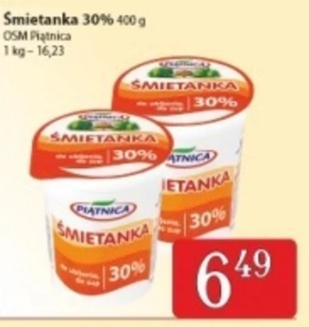 Piątnica Śmietanka 30% 400 ml