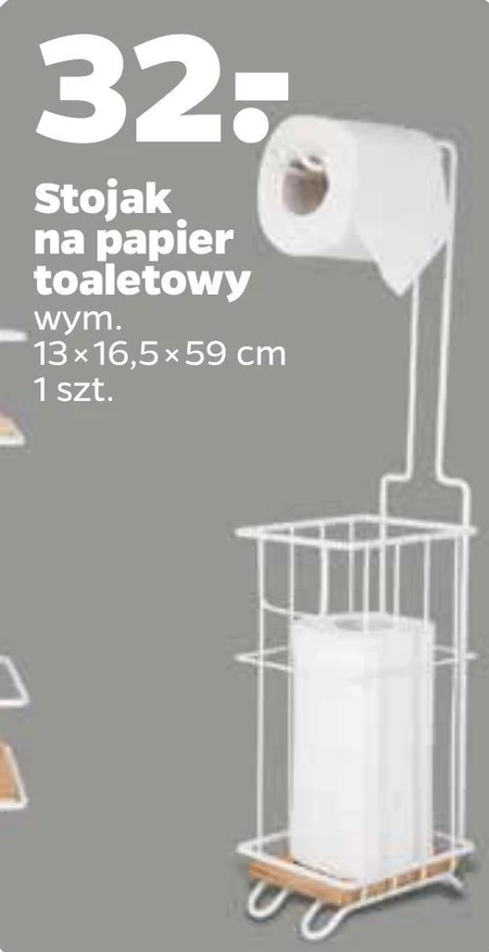 Stojak na papier toaletowy