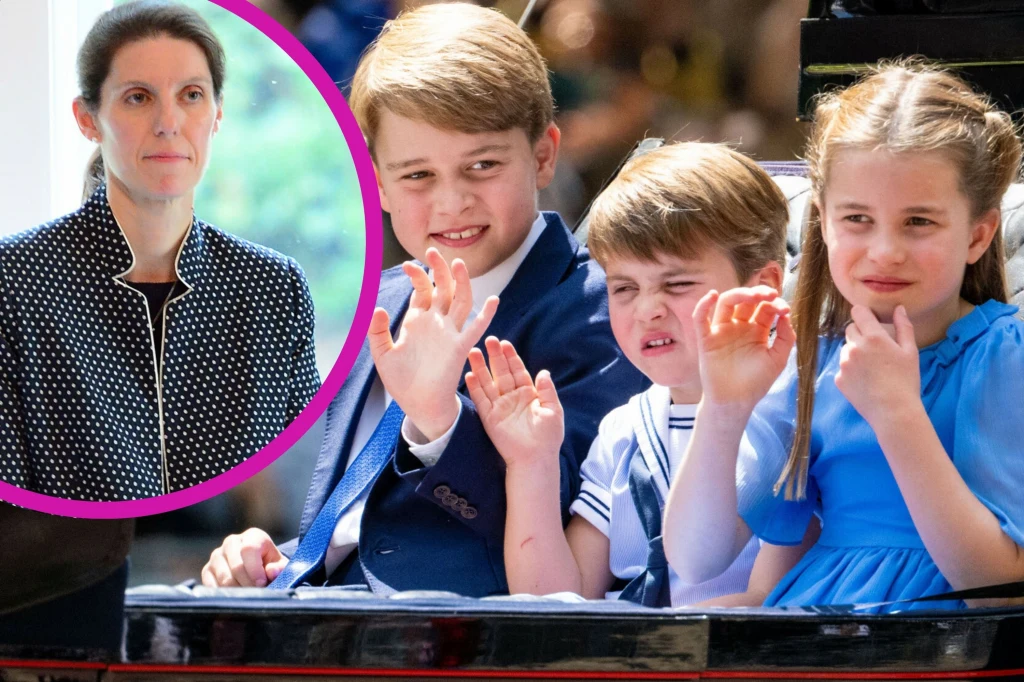 Niania książęcych dzieci, Georga, Louisa i Charlotte