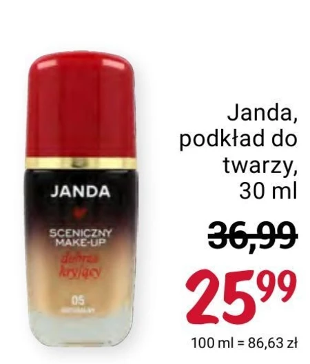 Podkład do twarzy Janda