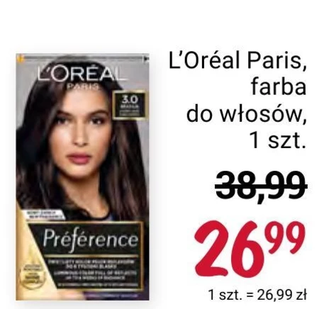 L'Oréal Paris Préférence Farba do włosów zimny opalizujący bardzo jasny brąz 6.21 Zurich
