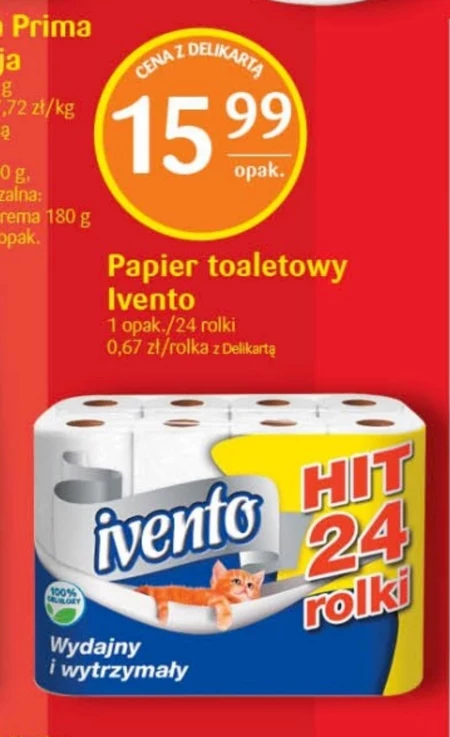 Papier toaletowy Ivento