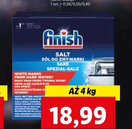 Finish Sól do zmywarki 4 kg