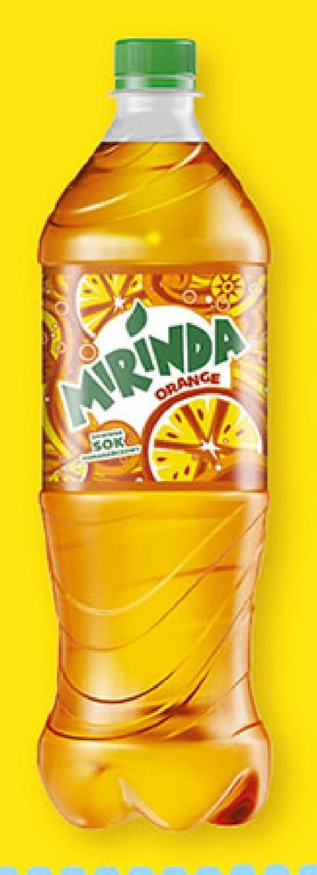 Mirinda Napój gazowany o smaku pomarańczowym 850 ml