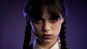 Jenna Ortega w serialu "Wednesday"