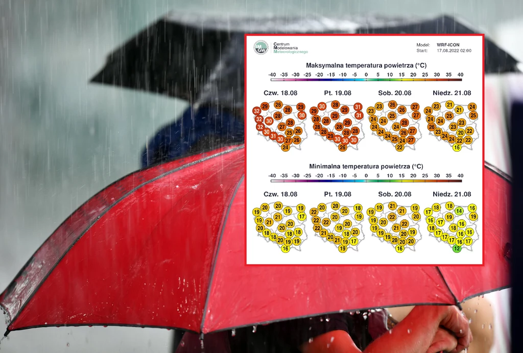 W weekend będzie i deszczowo, i chłodno W weekend będzie i deszczowo, i chłodno