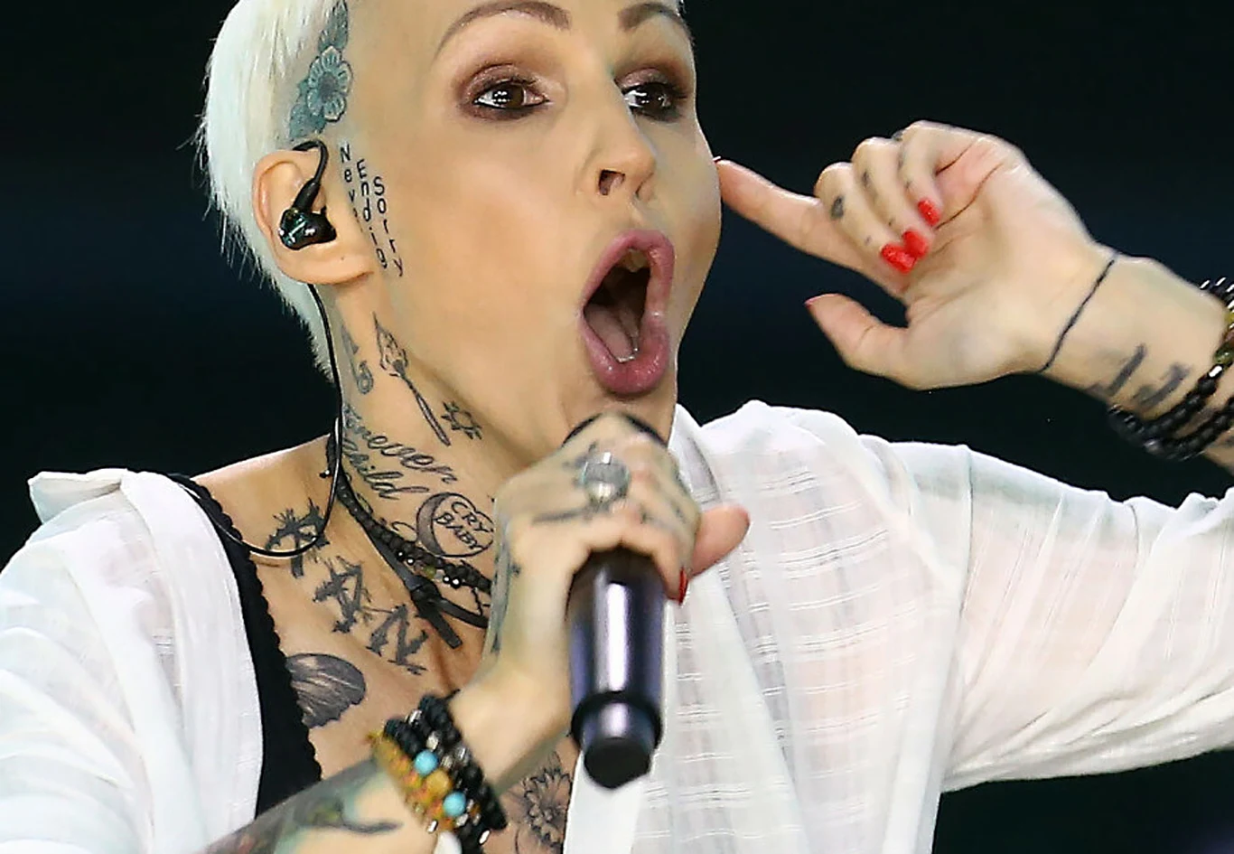 Agnieszka Chylińska w Sopocie Agnieszka Chylińska w Sopocie