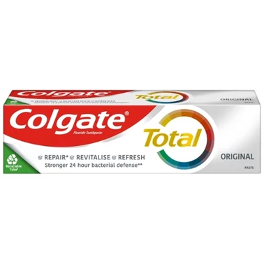 Colgate Total Original multiochronna pasta do zębów z fluorem, miętowa 75 ml - 3