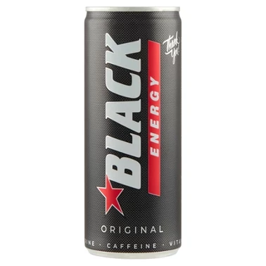 Black Energy Original Gazowany napój energetyzujący 250 ml - 3