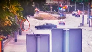 Nagranie z kamery z monitoringu