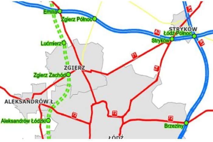 Do dokończenia trasy S14 zostało 16 km