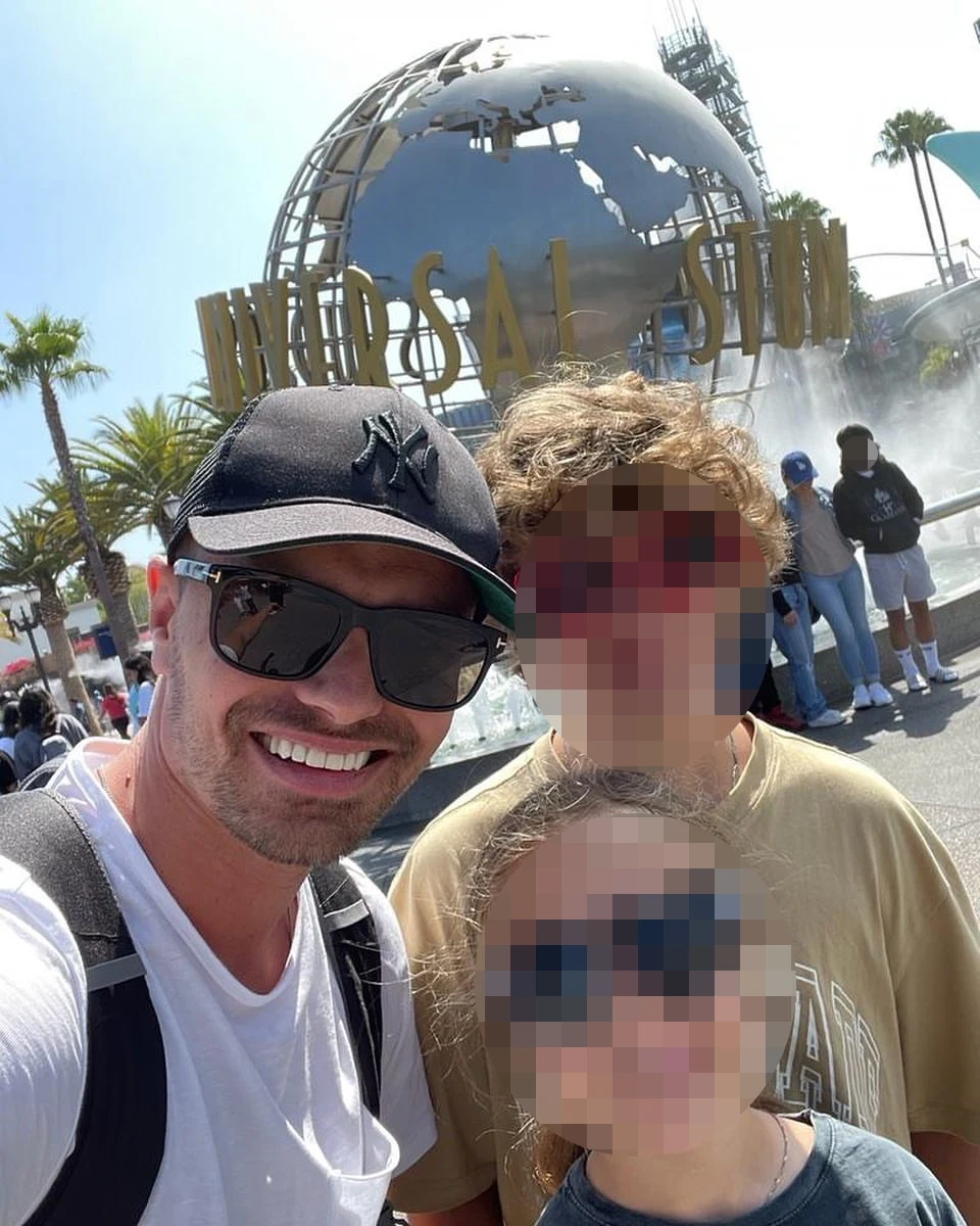 Marcin Hakiel z dziećmi Marcin Hakiel z dziećmi