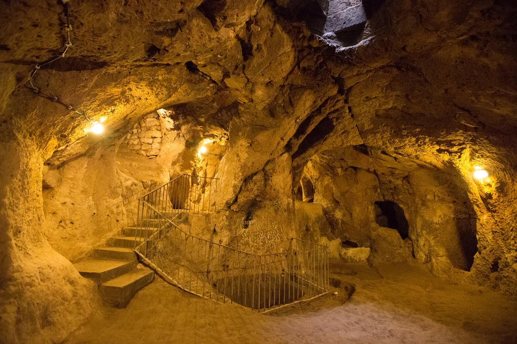 Podziemne miasto Derinkuyu miało aż 18 poziomów