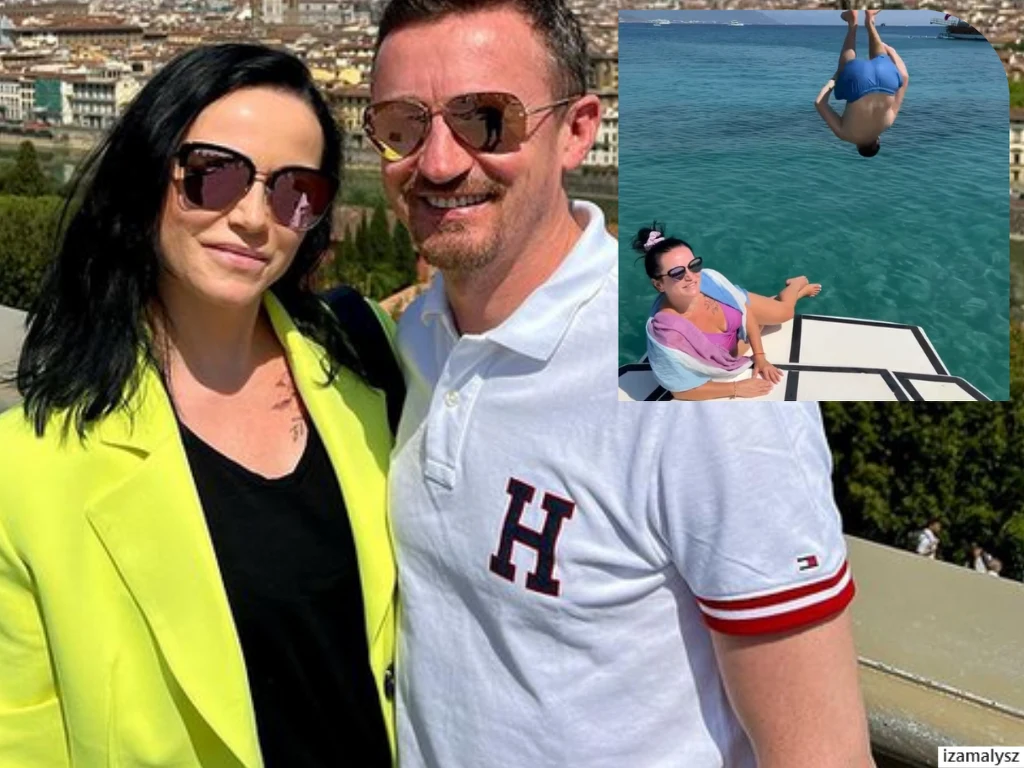 Adam i Iza Małysz na wakacjach @izamalysz/ Adam i Iza Małysz na wakacjach @izamalysz/