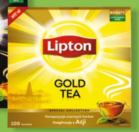 Lipton Gold Herbata czarna 150 g (100 torebek)