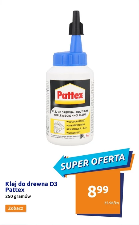 Klej do drewna Pattex