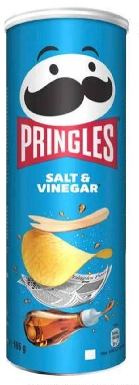 Pringles Salt & Vinegar Chrupki 165 g