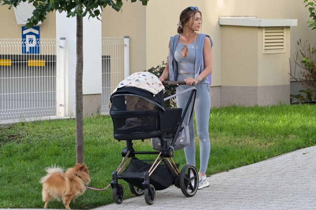 Macierzyństwo zdecydowanie służy Joannie Opoździe