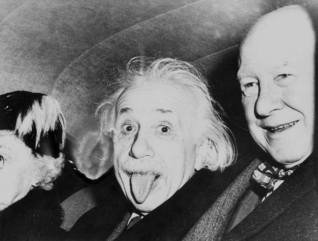 Jedno z najsłynniejszych zdjęć Alberta Einsteina wykonane na Uniwersytecie Princeton (USA) Jedno z najsłynniejszych zdjęć Alberta Einsteina wykonane na Uniwersytecie Princeton (USA)