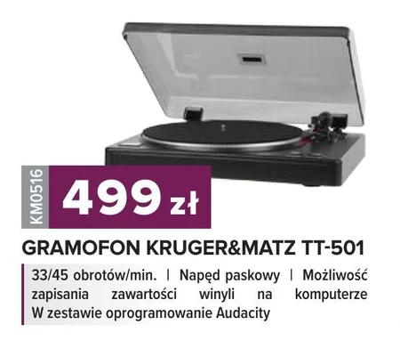 Gramofon Krüger&Matz