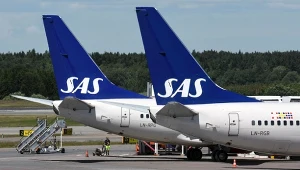Maszyny SAS na lotnisku Arlanda pod Sztokholmem