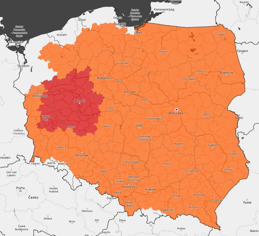 W niemal całej Polsce obowiązują alerty dotyczące upału W niemal całej Polsce obowiązują alerty dotyczące upału