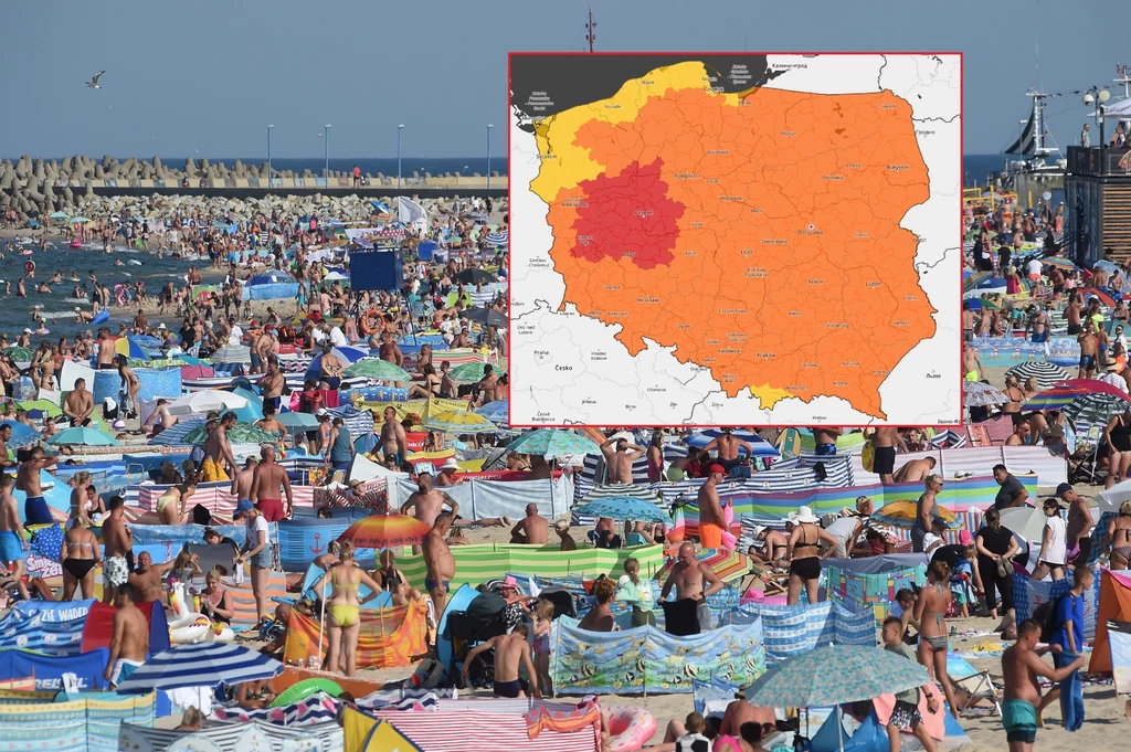 Niemal w całej Polsce obowiązują ostrzeżenia przed upałem Niemal w całej Polsce obowiązują ostrzeżenia przed upałem