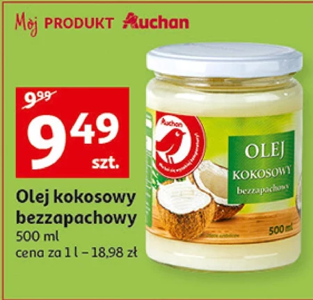 Olej kokosowy Auchan