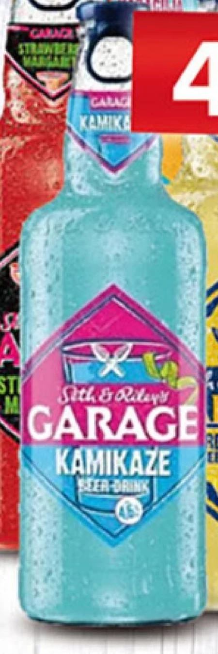 Seth & Riley's Garage Mix piwa i napoju o smaku blue curacao i limonki 400 ml