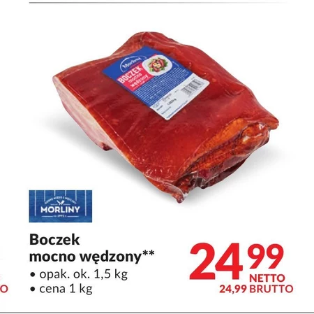 Morliny Boczek mocno wędzony