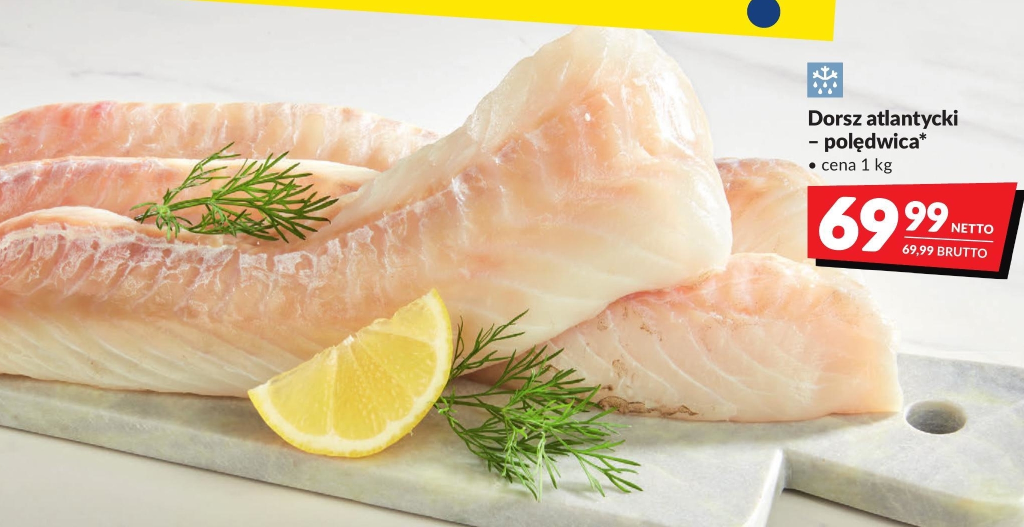 Archiwum Dorsz bałtycki filet ze skórą, flądra i łosoś pacyficzny filet bez skóry Abramczyk