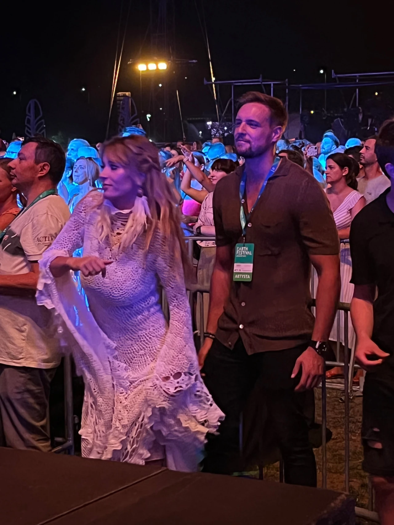 Marcelina Zawadzka i Max Gloeckner na Earth Festiwalu 2022 w Uniejowie Marcelina Zawadzka i Max Gloeckner na Earth Festiwalu 2022 w Uniejowie