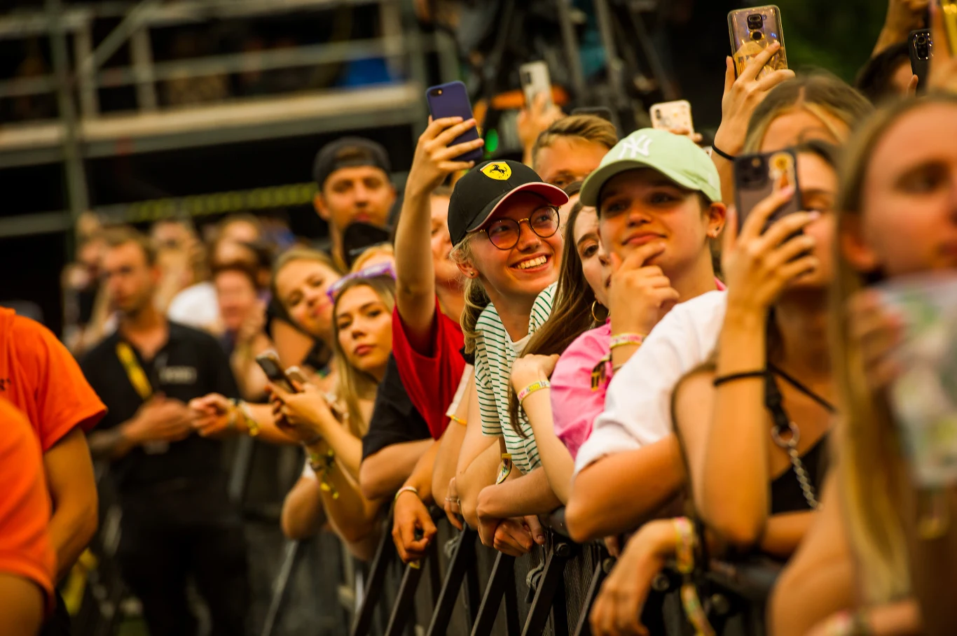 Publiczność na Kraków Live Festival 2022