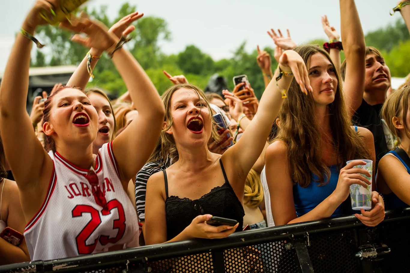 Publiczność na Kraków Live Festival 2022
