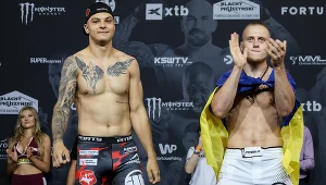 Bohdan Gnidko (z prawej) w pięć sekund znokautował Damiana Piwowarczyka i zapisał się w historii KSW