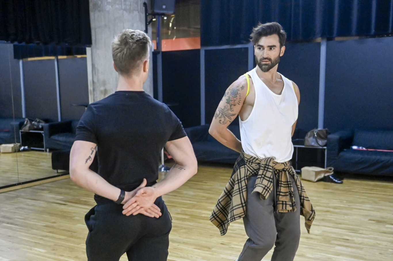 Jacek Jelonek trenuje do programu "Dancing with the Stars. Taniec z gwiazdami"