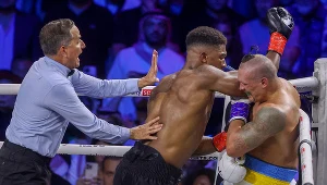 Anthony Joshua też miał swoje momenty w tej walce, ale na dystansie 12 rund lepszym pięściarzem był Ołeksandr Usyk