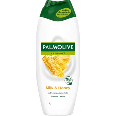 Palmolive Naturals Honey&Milk, kremowy żel pod prysznic mleko i miód 500ml - 2