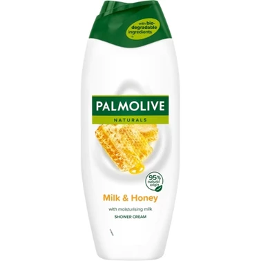 Palmolive Naturals Honey&Milk, kremowy żel pod prysznic mleko i miód 500ml - 2