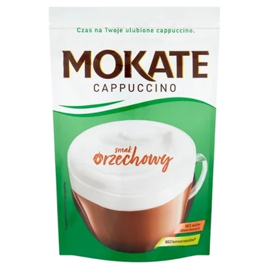 Mokate Cappuccino smak orzechowy 110 g - 0