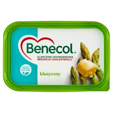 Benecol Tłuszcz do smarowania z dodatkiem stanoli roślinnych klasyczny 400 g - 0
